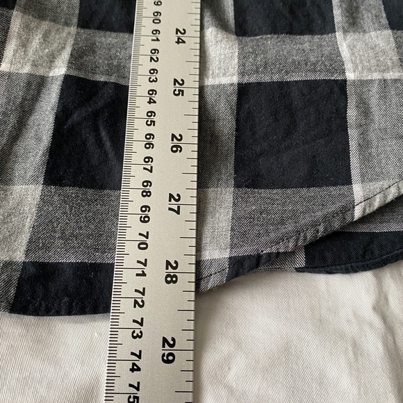 Perry Ellis Portfolio Men's Gray Plaid Long Sleeve‎ Button Up Shirt Size Medium - Picture 10 of 11